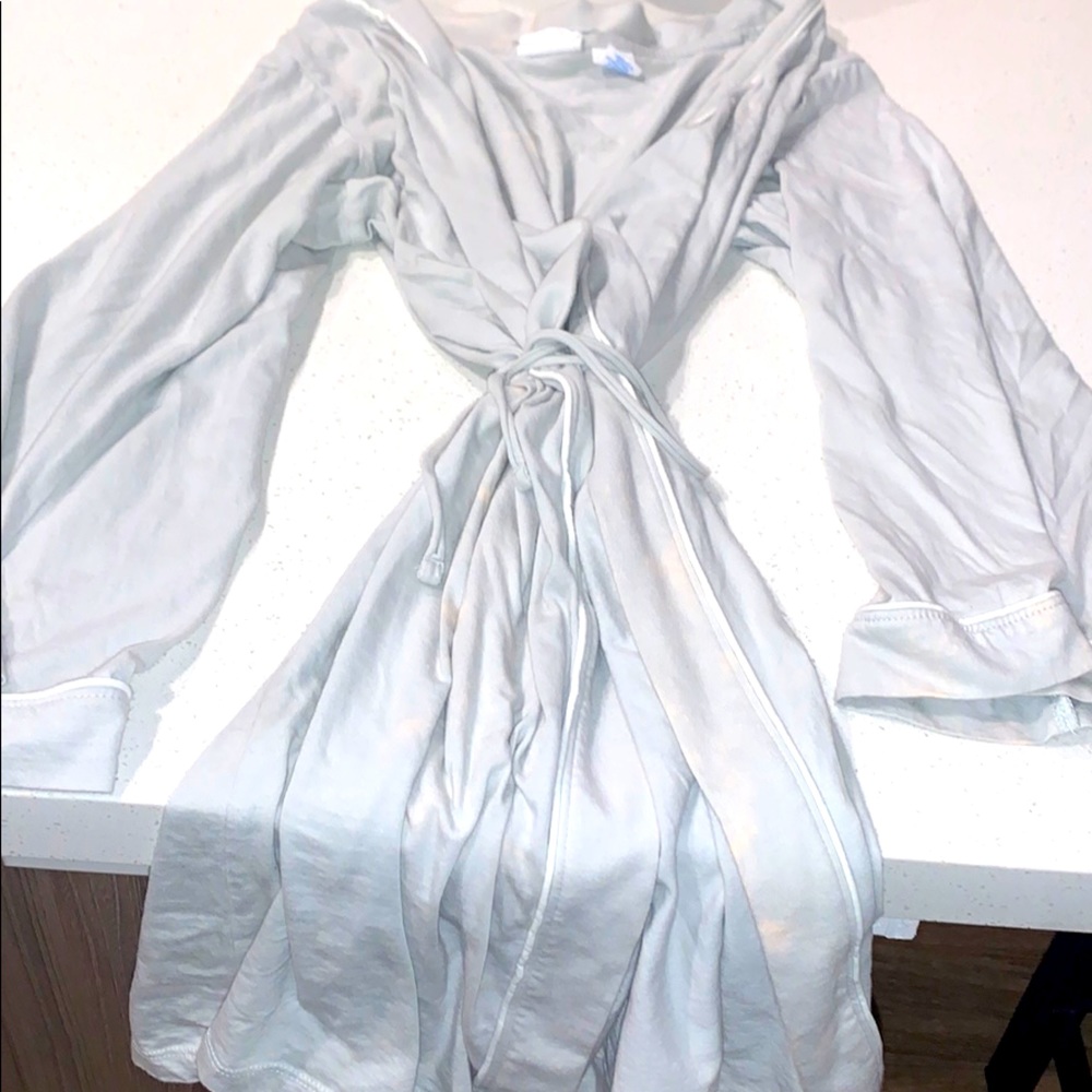 Light blue robe